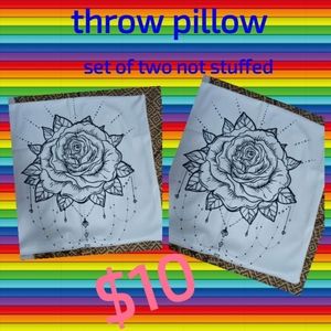Throw pillows no stuffing